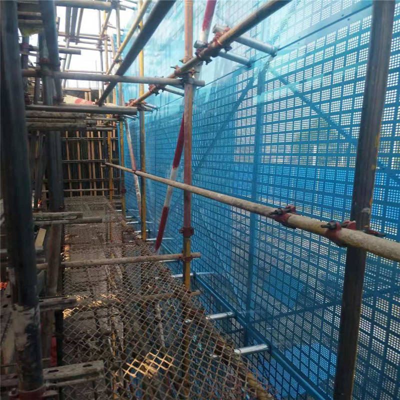 建筑工地爬架网——安全施工的重要保障