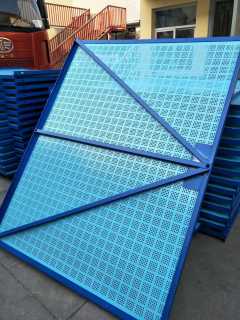 构筑高空防线 爬架安全防护网与建筑网片的重要性与应用